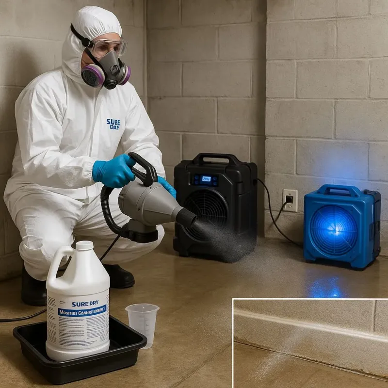 Sanitization and Odor Removal process in Beggs, OK