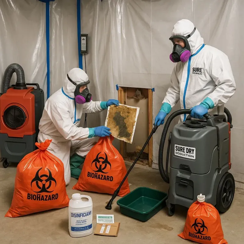 Contaminated Water Handling Protocols process in Beggs, OK