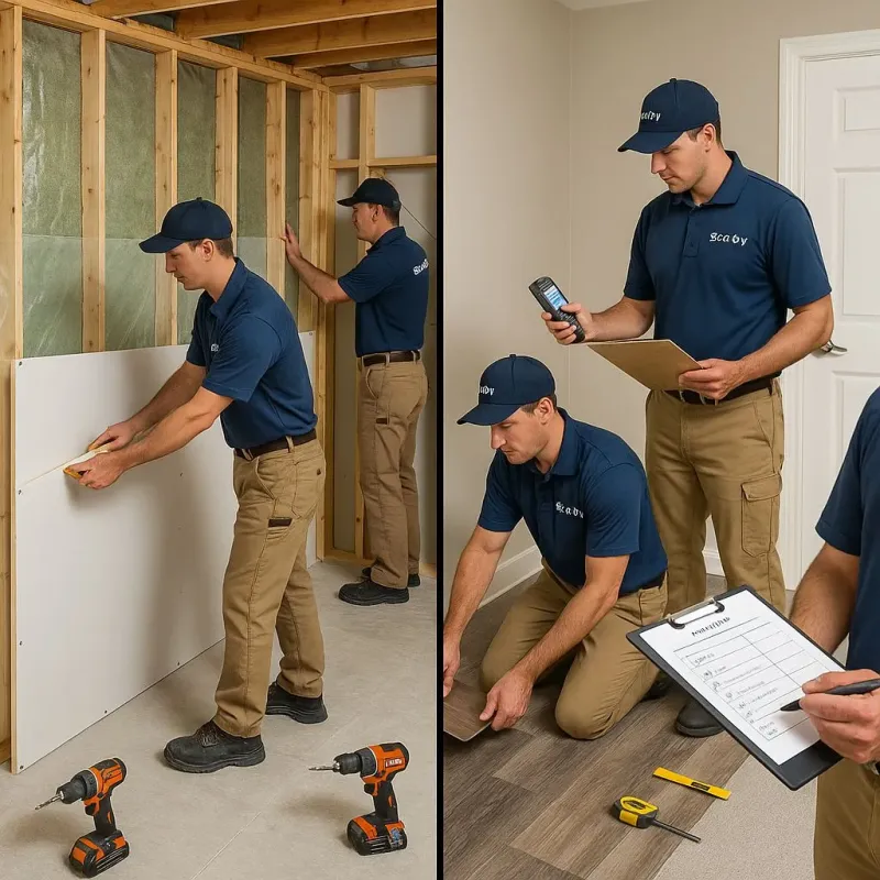 Repairs and Reconstruction process in Beggs, OK